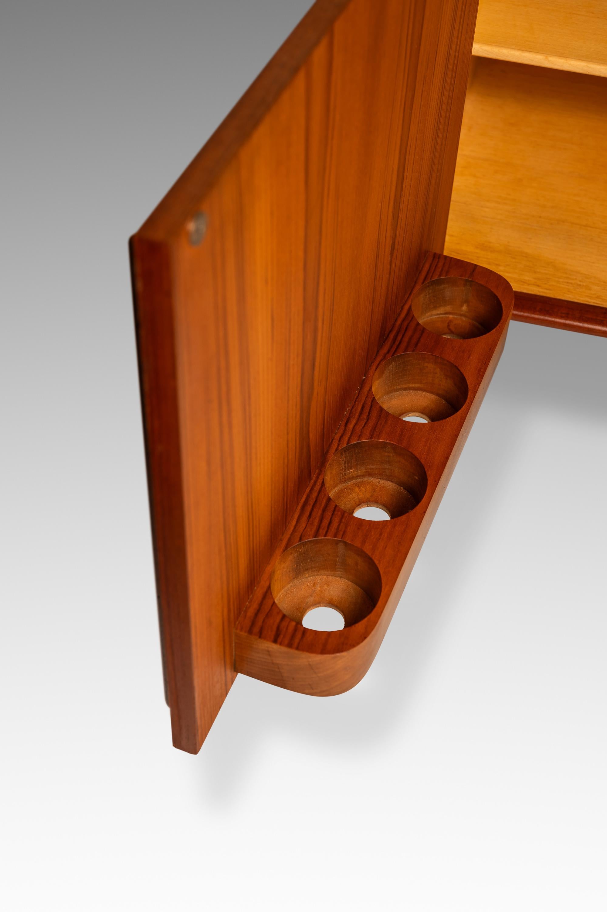 Expansive 8ft Credenza, Svend A. Madsen, Falster Møbelfabrik, Denmark, c. 1960s For Sale 11