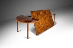 Expansive Mid Century Modern Extension Dining Table in Walnut - Seats 10, USA