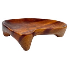 Expat American Craftsman Don Shoemaker Handcraved Bowl Mexico