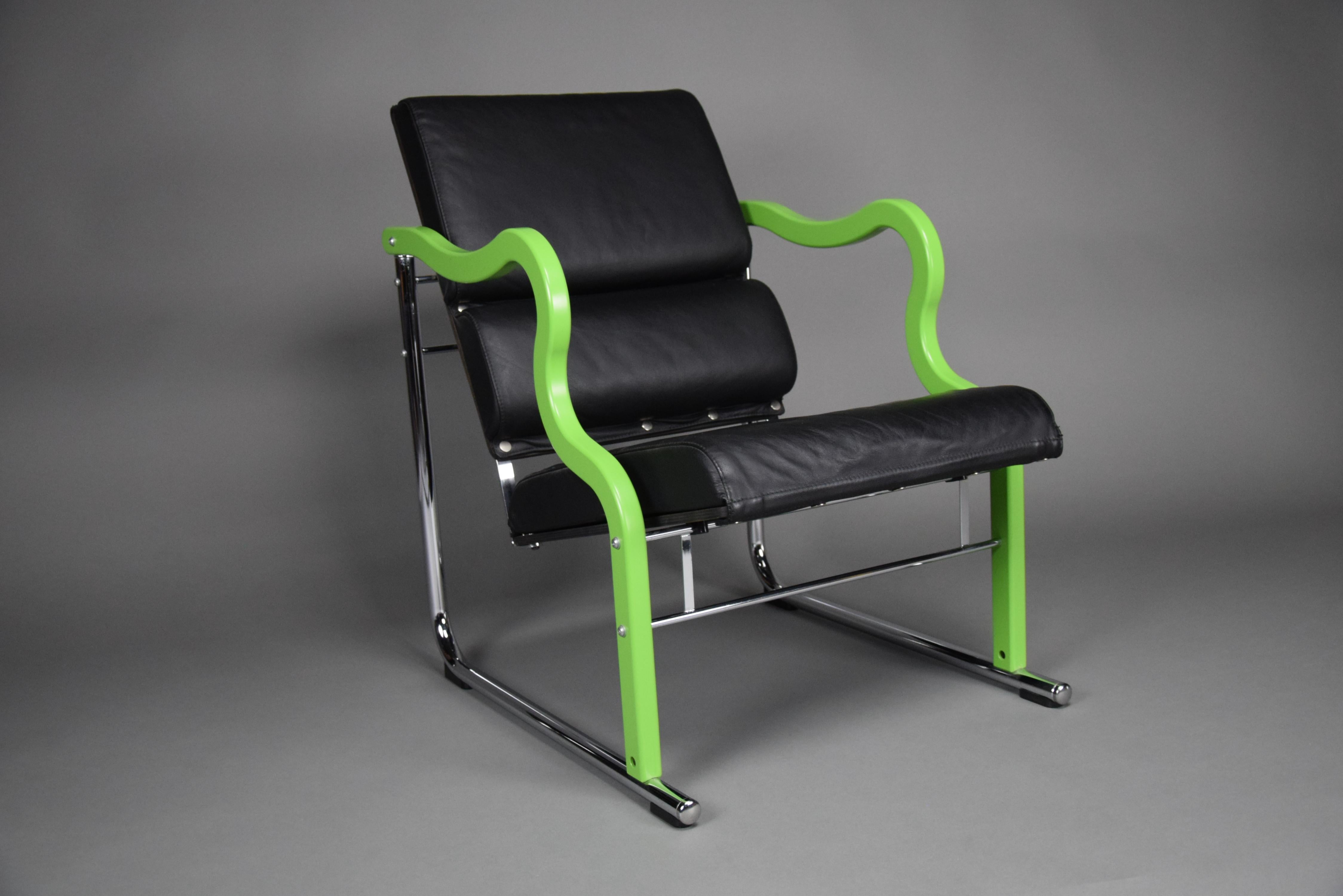 Experiment Post Modern Lounge Chair by Yrjö Kukkapuro For Sale 5