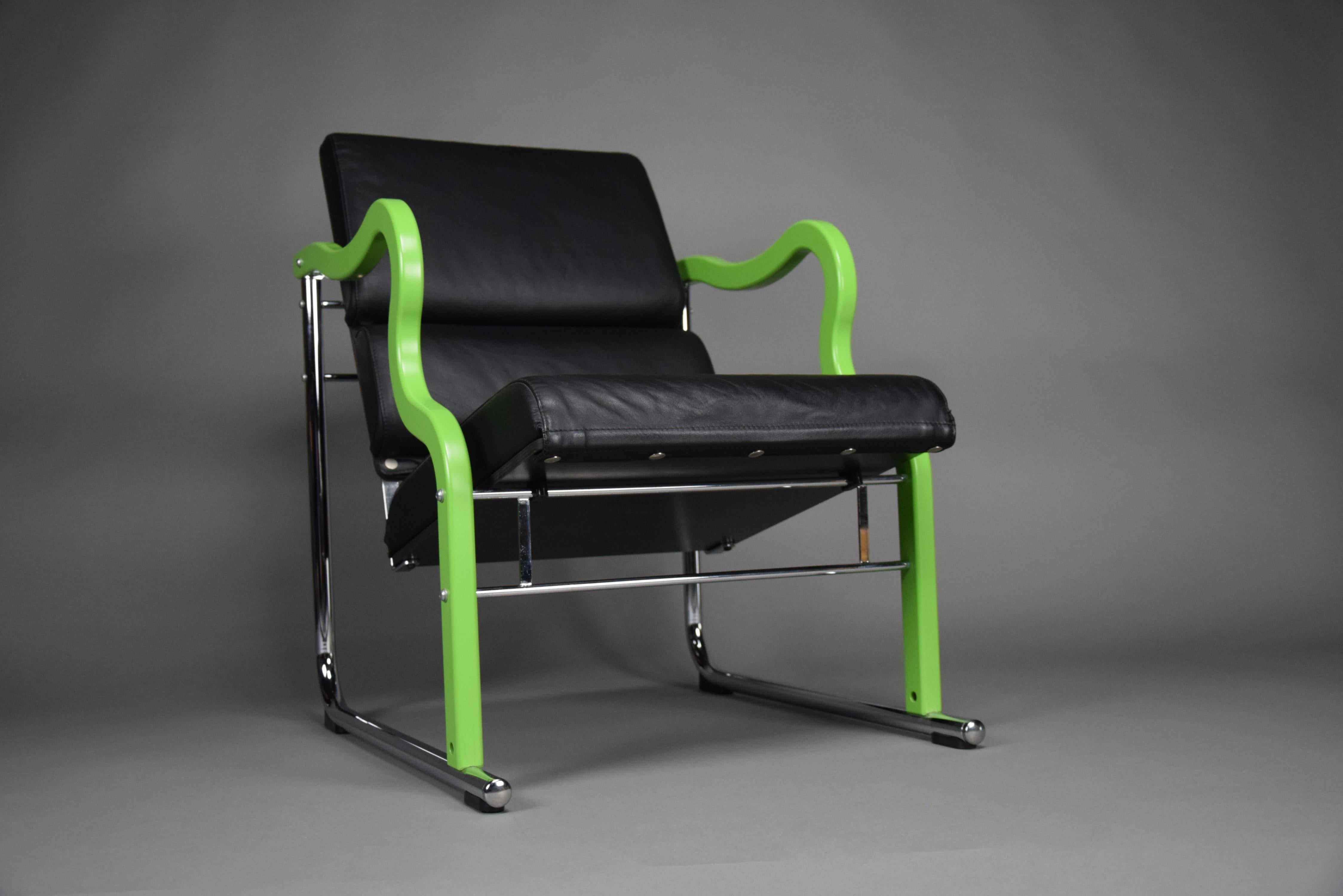 Late 20th Century Experiment Post Modern Lounge Chair by Yrjö Kukkapuro For Sale