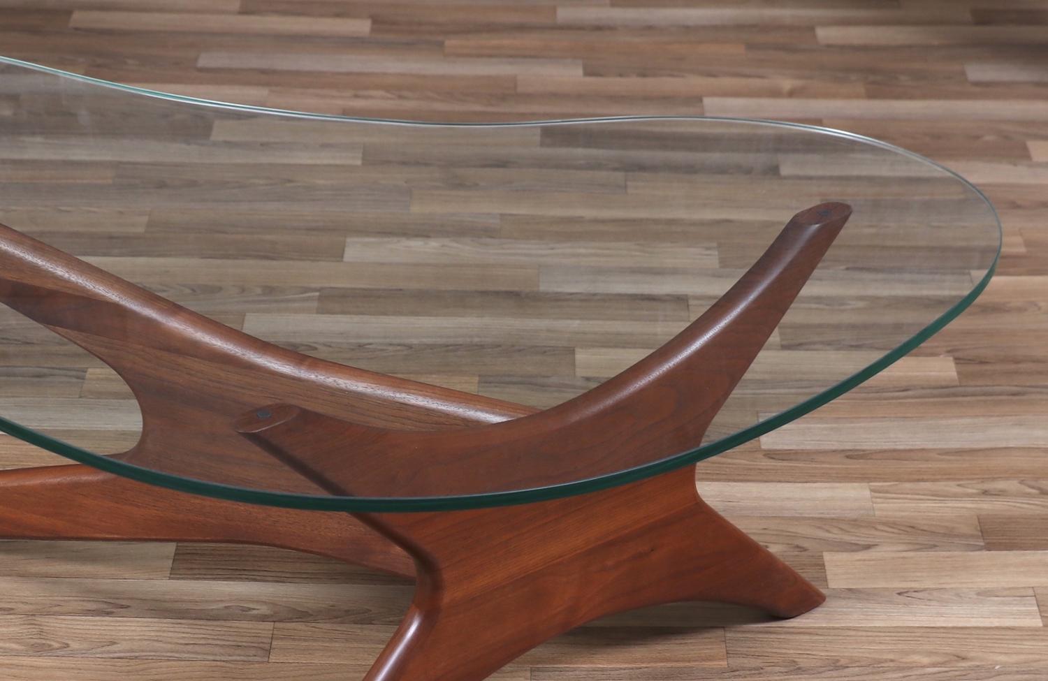 Mid-20th Century Expertly Restored - Adrian Pearsall 1465-T Kidney Shape Coffee Table