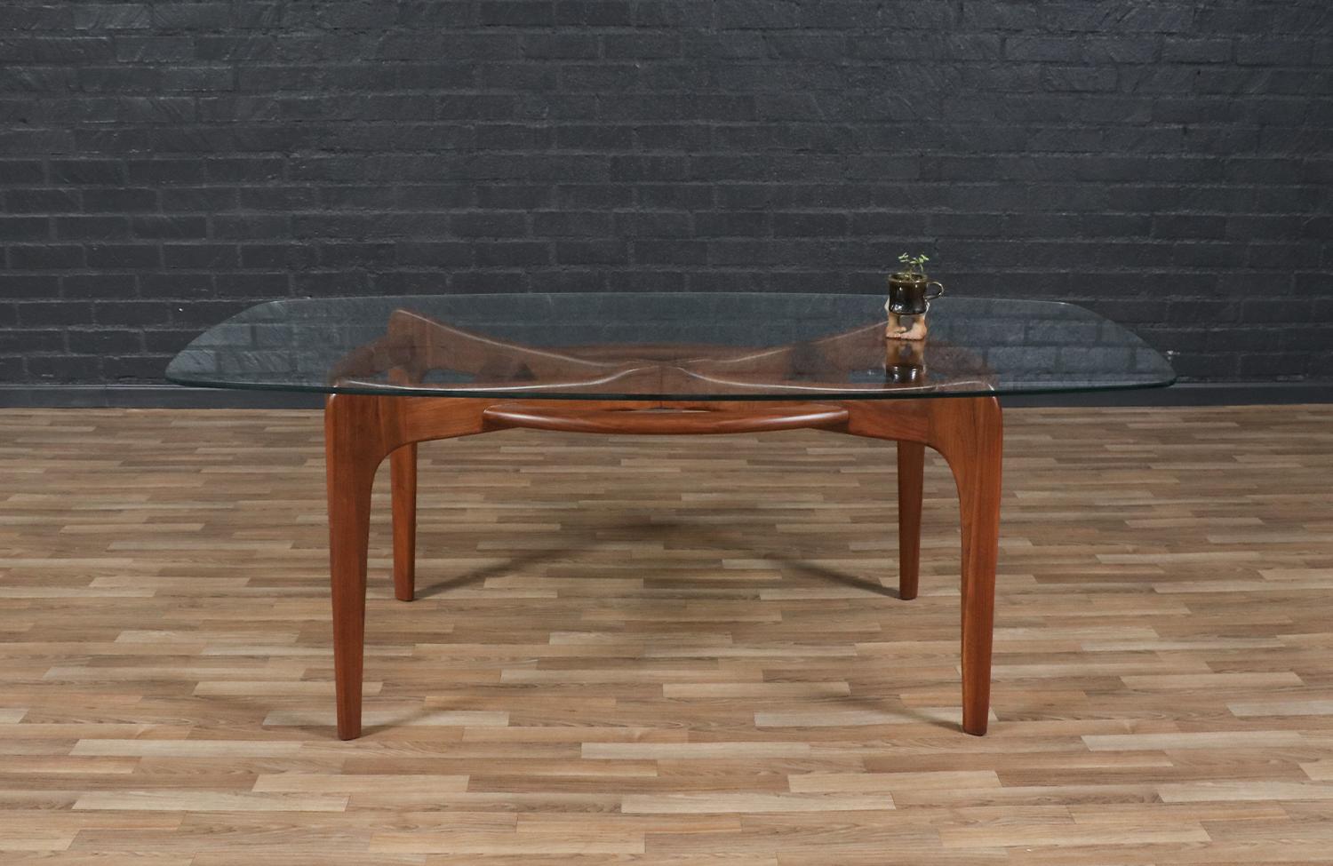 Mid-Century Modern Expertly Restored - Adrian Pearsall 2179-T Dining Table for Craft Associates For Sale
