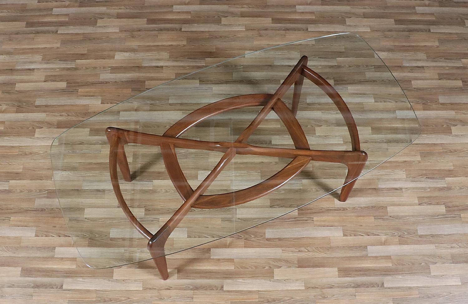 American Expertly Restored - Adrian Pearsall 2179-T Dining Table for Craft Associates For Sale