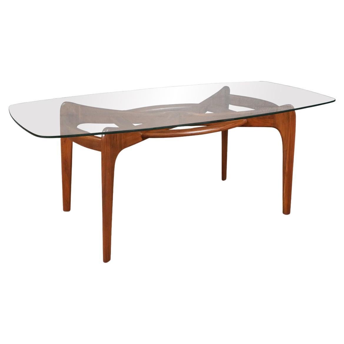Expertly Restored - Adrian Pearsall 2179-T Dining Table for Craft Associates For Sale