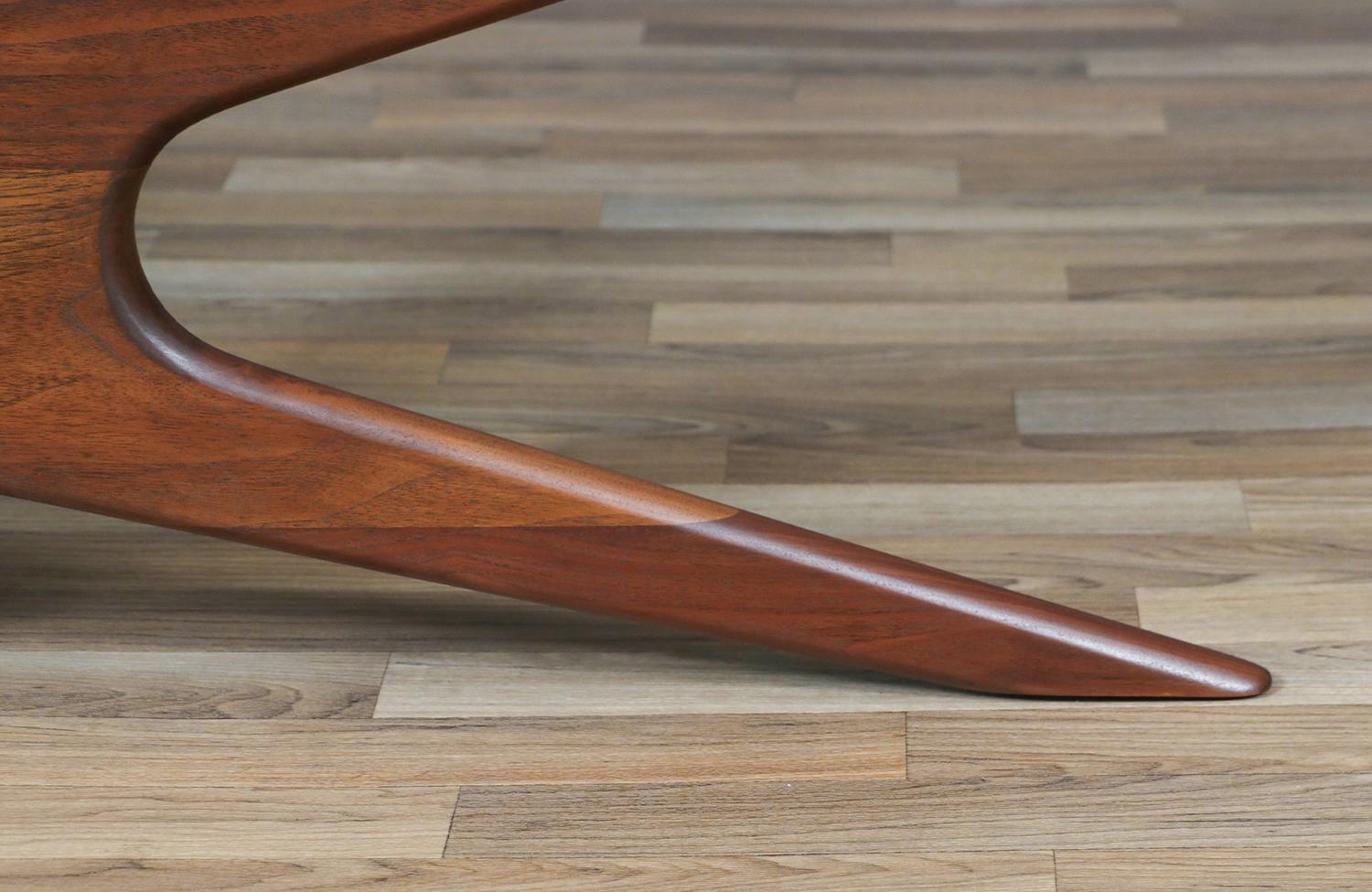 Glass Expertly Restored - Adrian Pearsall 893-TGO Sculptural Coffee Table