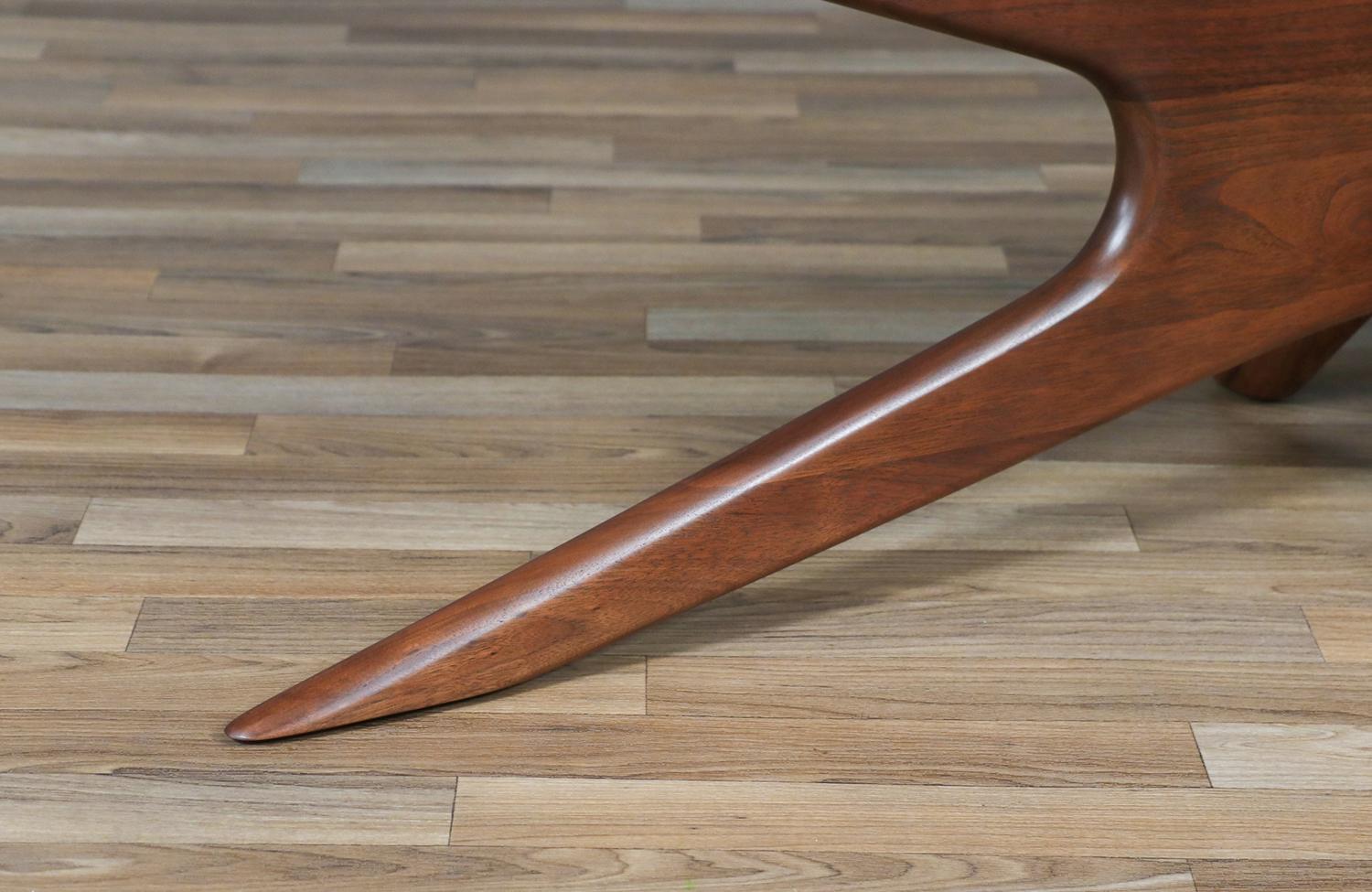 Expertly Restored - Adrian Pearsall 893-TGO Sculptural Coffee Table 2