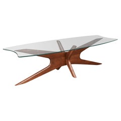 Expertly Restored - Adrian Pearsall 893-TGO Sculptural Coffee Table