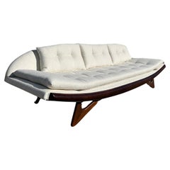 Expertly Restored Adrian Pearsall Armless Gondola Sofa for Craft Associates