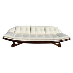 Vintage Expertly Restored Adrian Pearsall Armless Gondola Sofa for Craft Associates