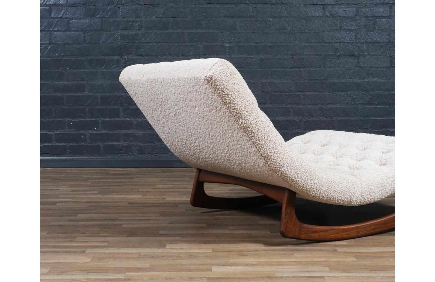 Restaurata con perizia - Sedia a dondolo Adrian Pearsall per Craft Associates in vendita 4
