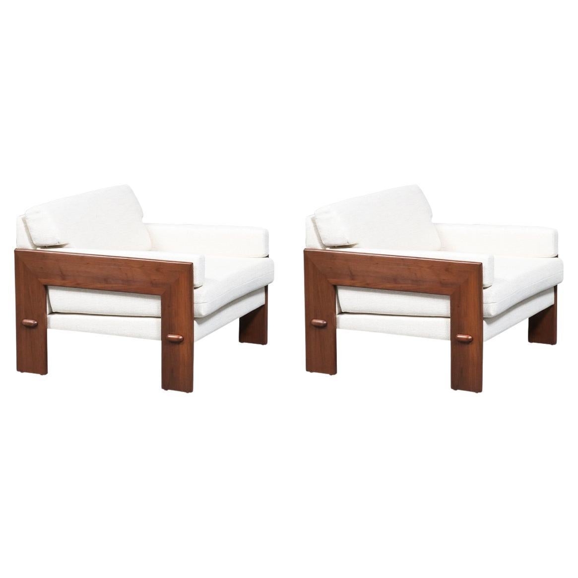 Expertly Restored - Adrian Pearsall Floating Lounge Chairs for Craft Associates in vendita