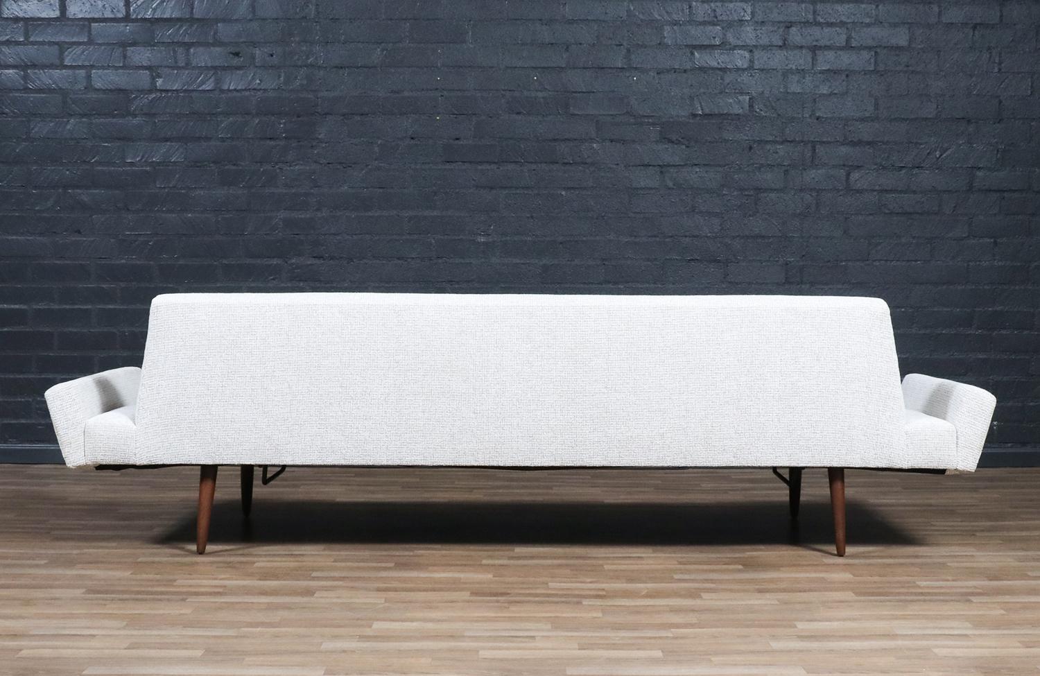 American Expertly Restored-Adrian Pearsall Model 2000-S Gondola Sofa for Craft Associates For Sale
