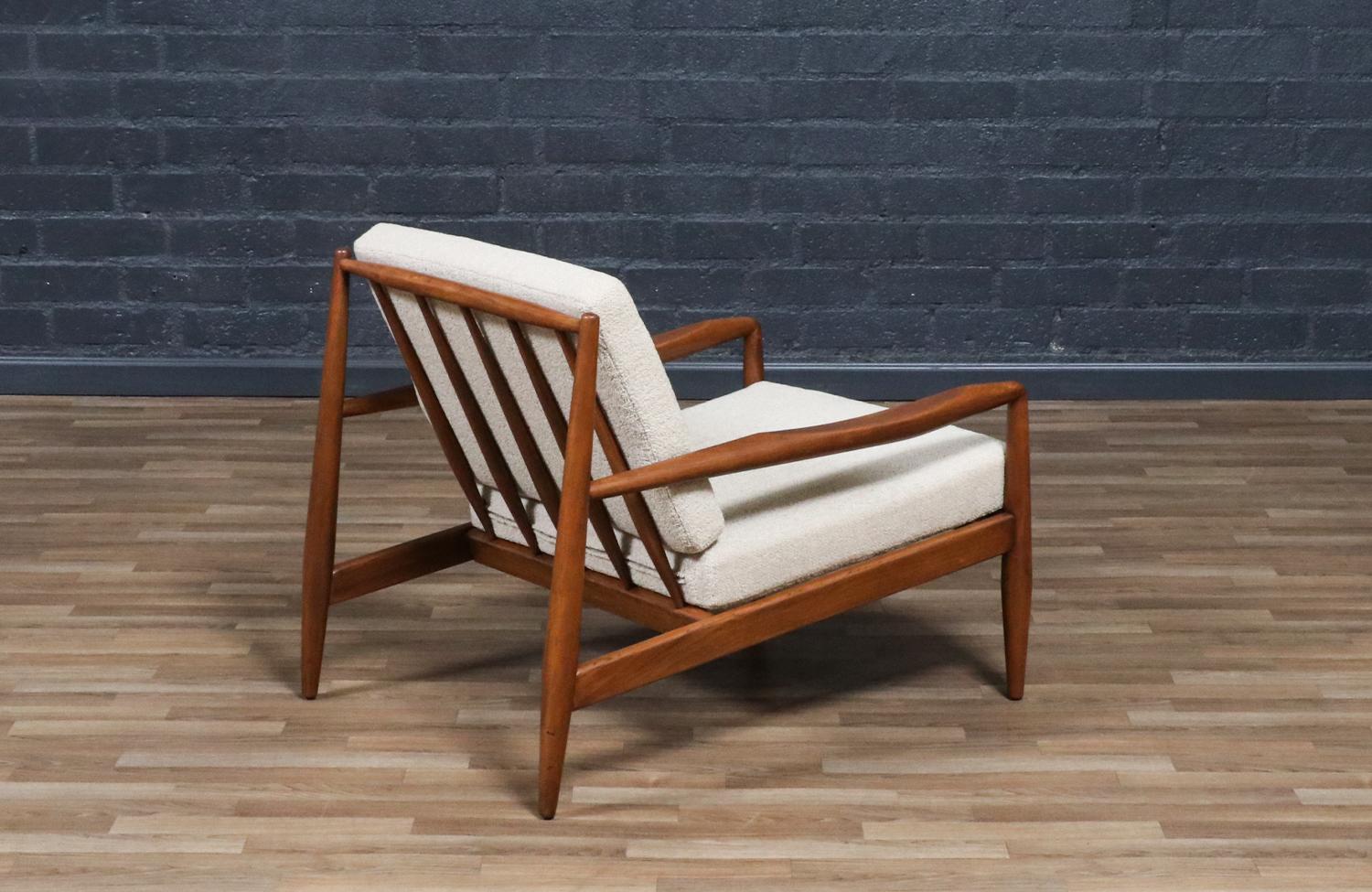 Restaurada por expertos -Silla de salón Adrian Pearsall Modelo 843-C para Craft Associates Estadounidense en venta