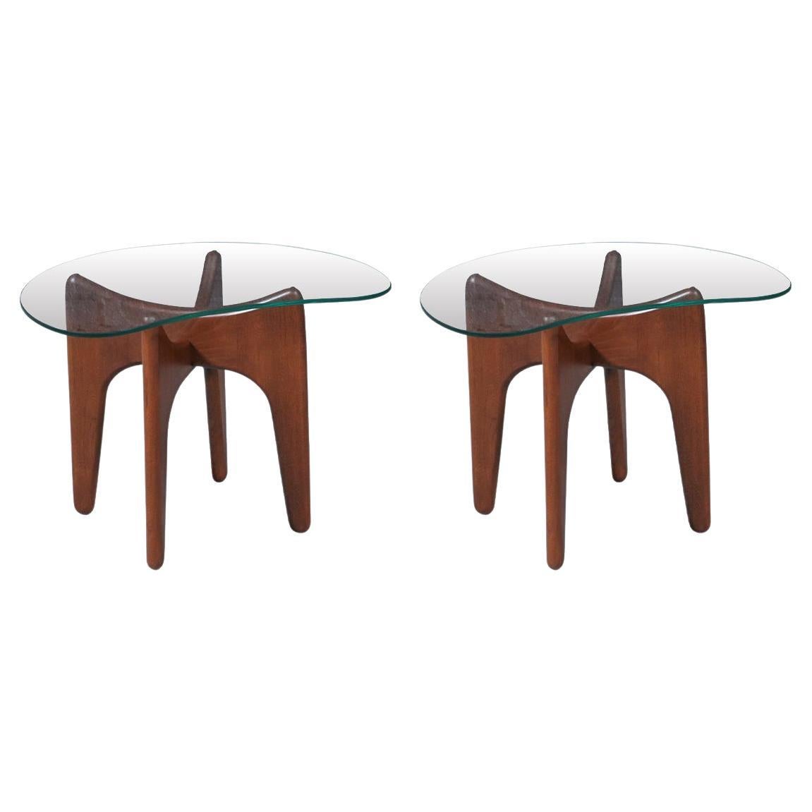Expertly Restored - Adrian Pearsall "Stingray" Side Tables for Craft Associates For Sale