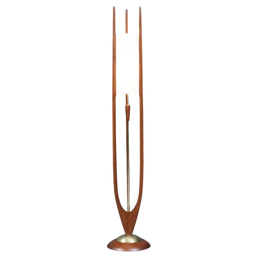 Expertly Restored-Arthur Jacobs Model-350 Floor Lamp for Modeline of California For Sale