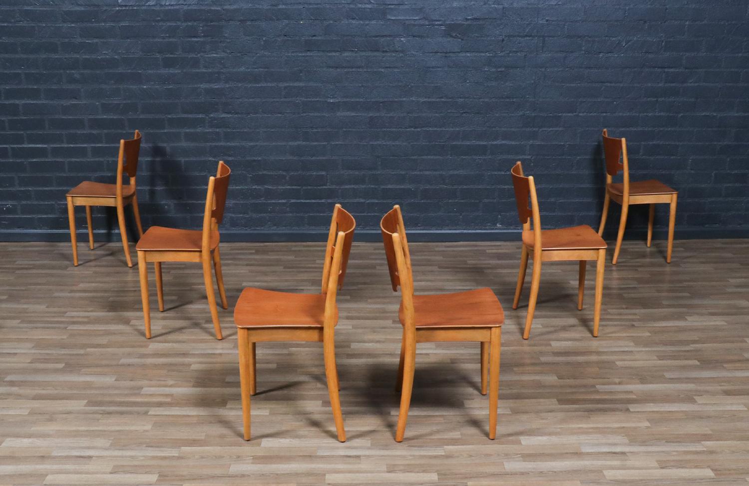 Mid-Century Modern Expertly Restored - Børge Mogensen Stackable Dining Chairs for C.M. Madsens For Sale