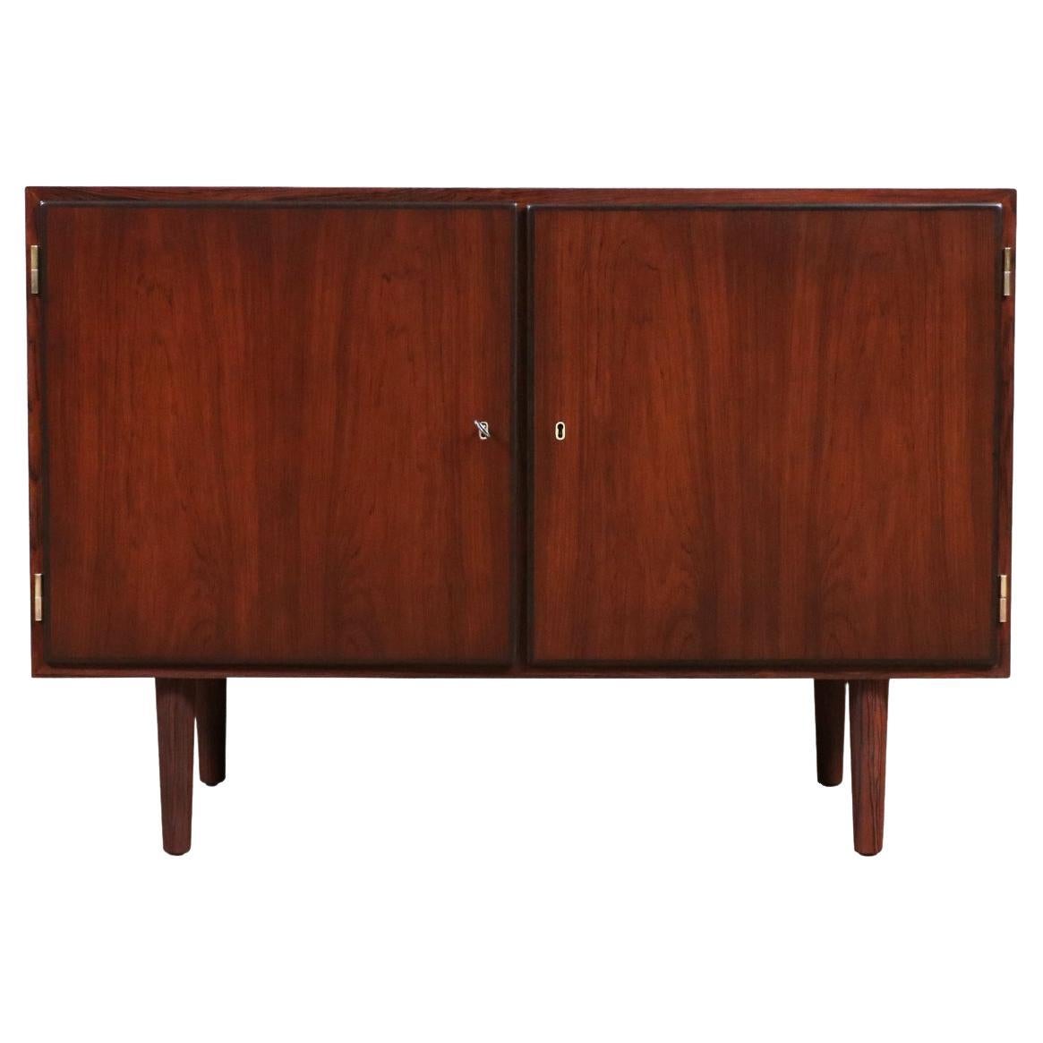 Expertly Restored - Carlo Jensen Brazilian Rosewood Credenza for Hundevad & Co.