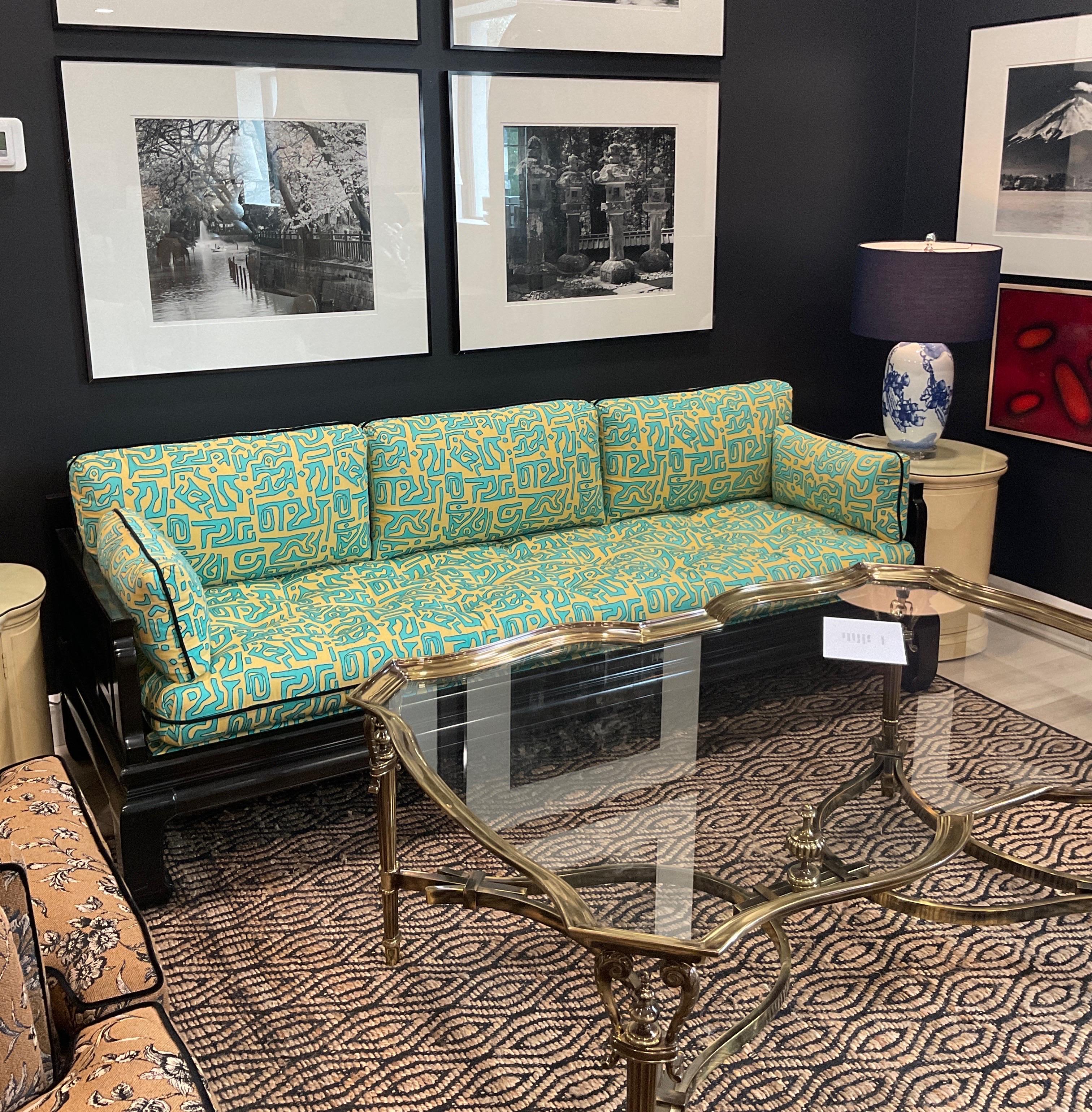 Expertly Restored Century Furniture Tomei Sofa 5