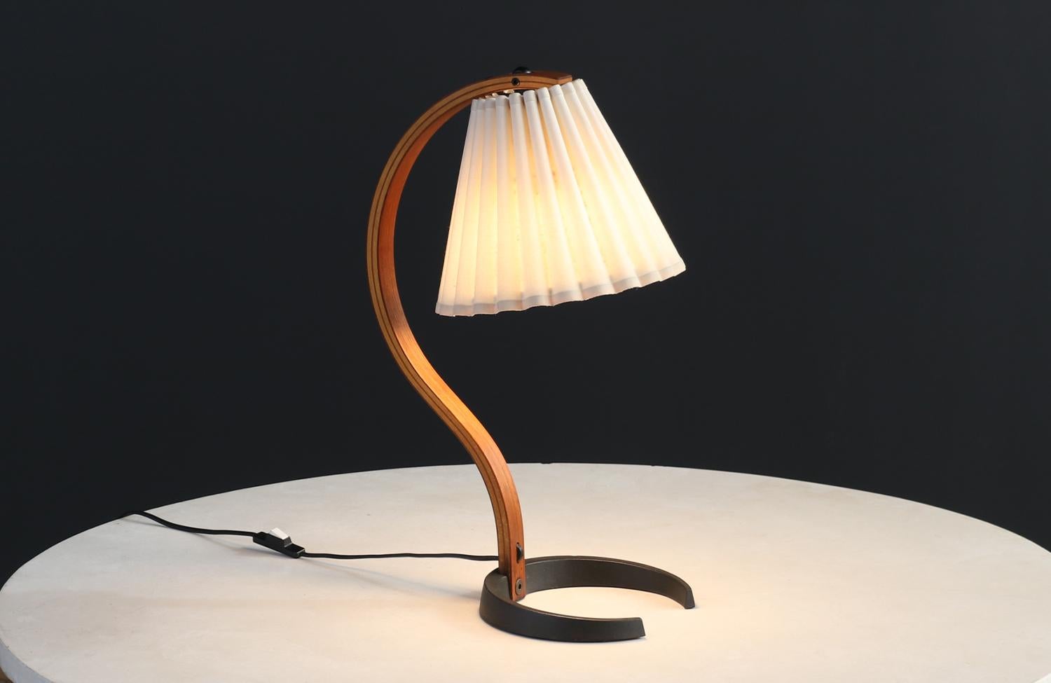 Mid-Century Modern Danish Modern Arc Table Lamp by Mads Caprani For Sale