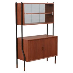 Vintage Expertly Restored - Danish Modern Free-Standing Bookcase by Lyby Mobler