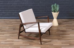 Expertly Restored - Danish Modern Reclining Lounge Chair by Ib Kofod-Larsen