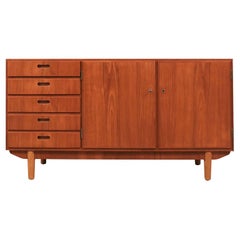 Expertly Restored - Danish Modern Teak Credenza by Herluf Agergaard