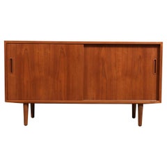 Expertly Restored - Danish Teak Credenza by Carlo Jensen for Hundevad