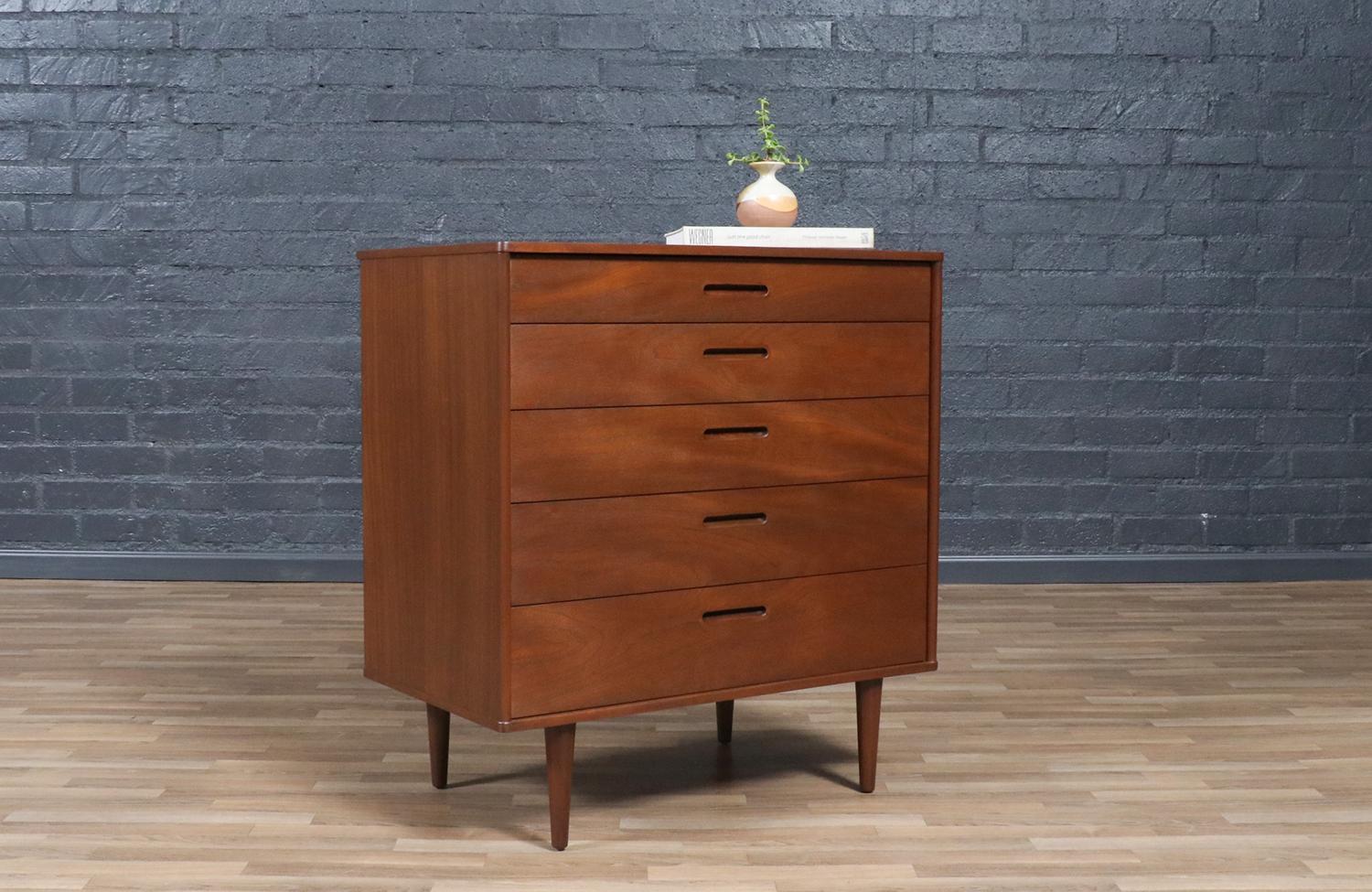 Designer
Edward J Wormley

________________________________________

Transforming a piece of Mid-Century Modern furniture is like bringing history back to life, and we take this journey with passion and precision. With over 17 years of artisanal