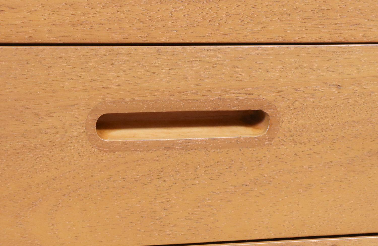 Wood Expertly Restored - Edward J. Wormley Two-Tone Dresser for Dunbar For Sale