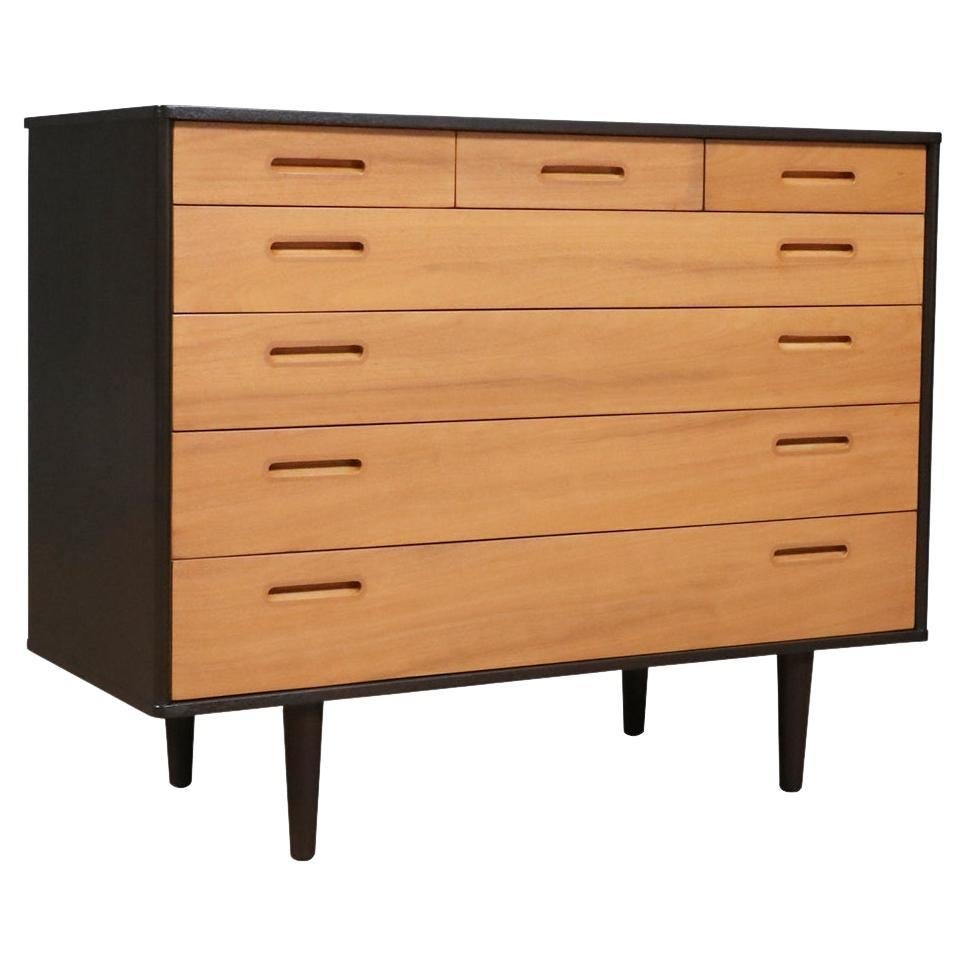 Expertly Restored - Edward J. Wormley Two-Tone Dresser for Dunbar For Sale