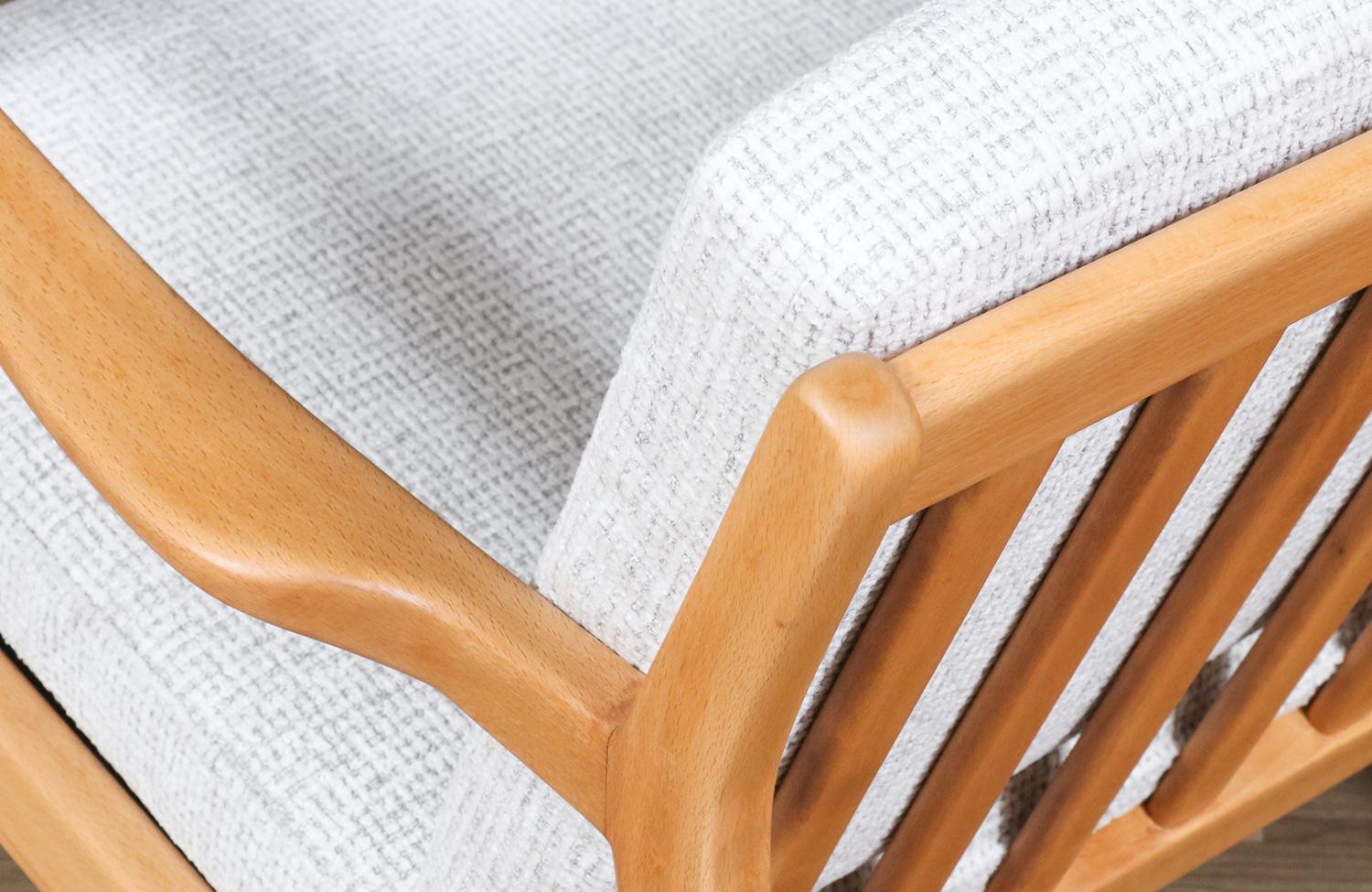 Restauradas por expertos - Sillas de salón de madera de haya modelo 