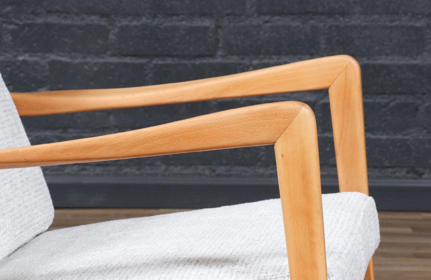 Restauradas por expertos - Sillas de salón de madera de haya modelo 
