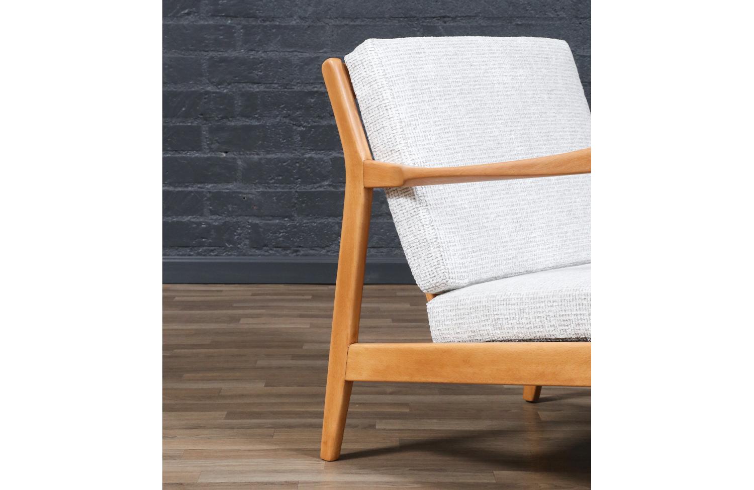 Restauradas por expertos - Sillas de salón de madera de haya modelo 