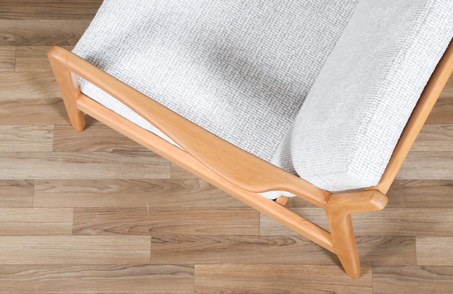 Restauradas por expertos - Sillas de salón de madera de haya modelo 