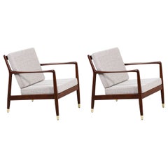 Expertly Restored - Folke Ohlsson Model USA-143 Lounge Chairs for DUX
