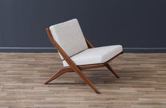 Expertly Restored - Folke Ohlsson "Scissor" Sculptural Lounge Chair for Dux