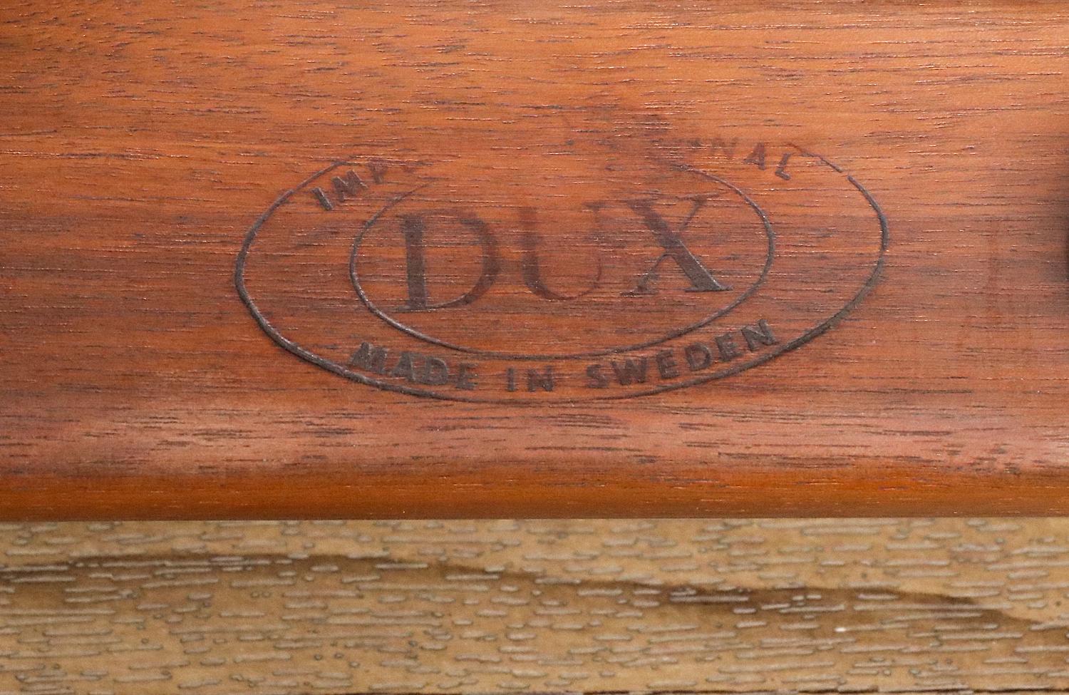 Expertly Restored - Folke Ohlsson Walnut Reclining Chair w/ Ottoman for Dux For Sale 6