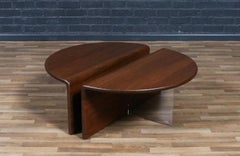 Tavolino da caffè "Waterfall" sapientemente restaurato di Gerald McCabe per Orange Crate Modern