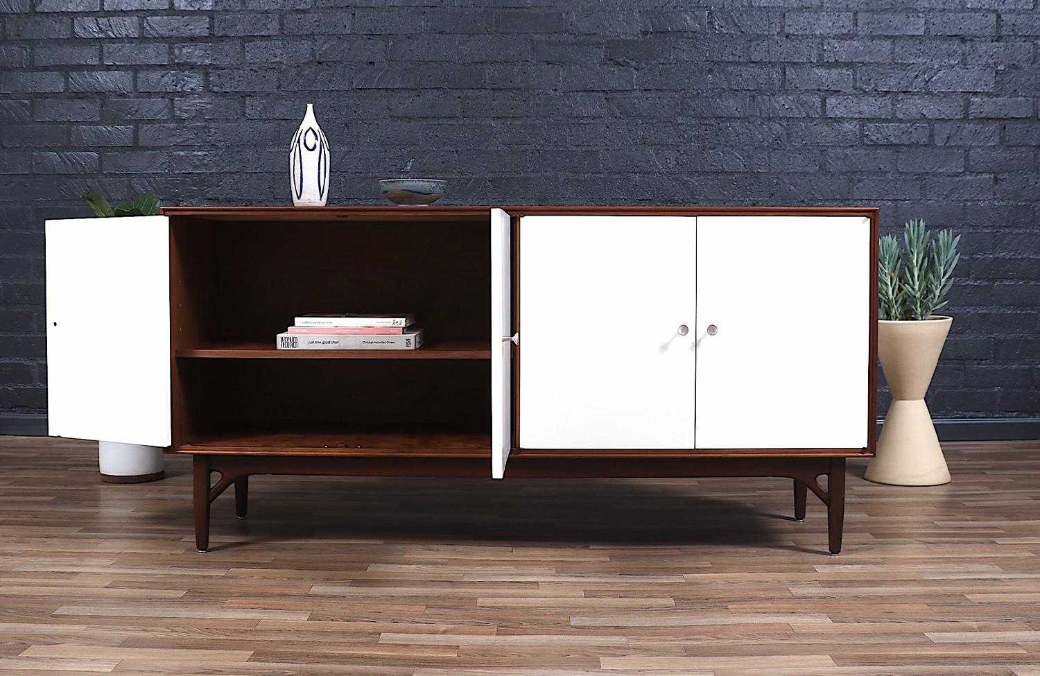 American Expertly Restored - Greta M. Grossman Lacquered Credenza for Glenn of CA