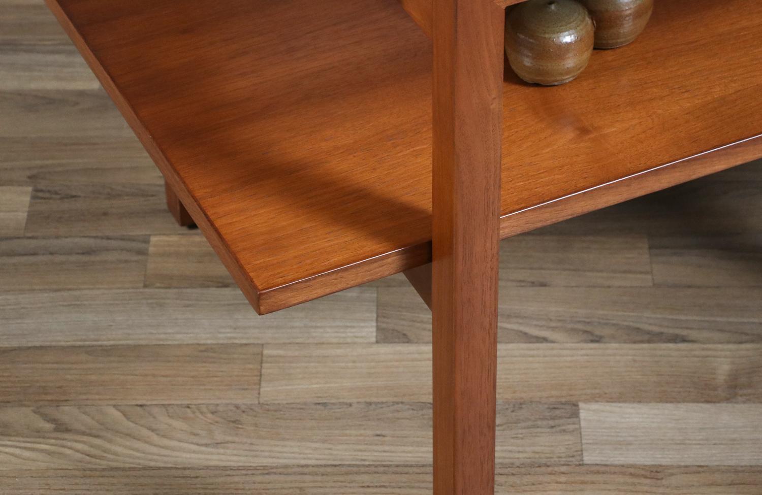 Expertly Restored - Greta M. Grossman Side Table w/ Marble Top for Glenn of CA For Sale 5