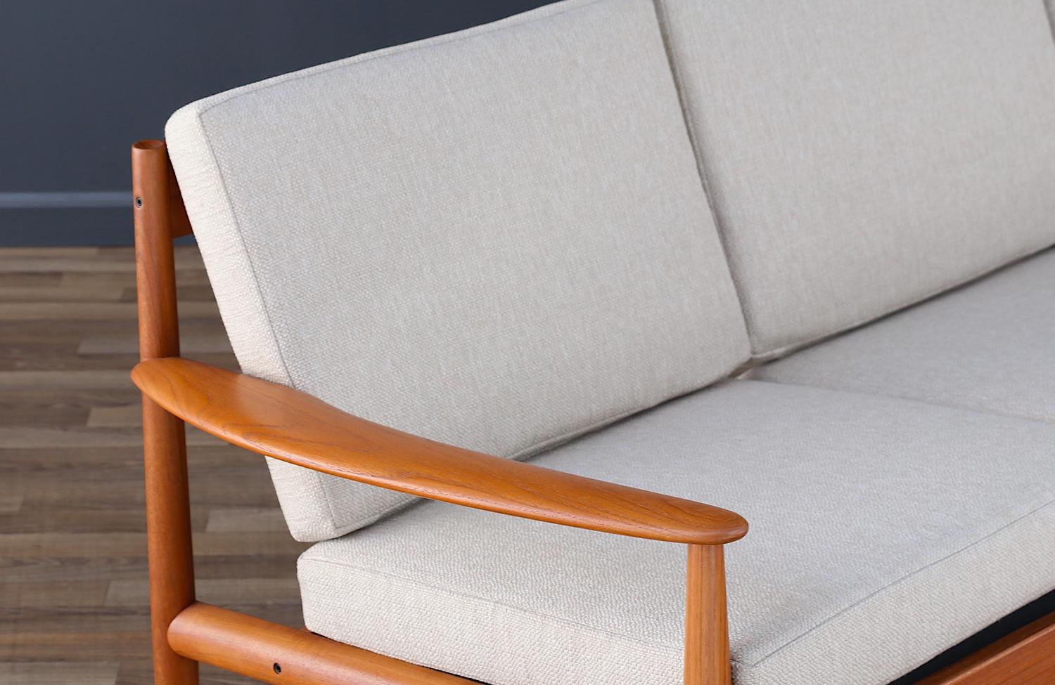 Danish Expertly Restored - Grete Jalk Model-128 Teak Sofa for France & Son