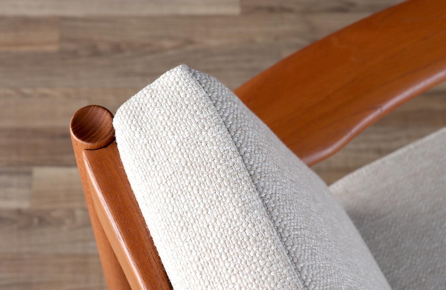Expertly Restored - Grete Jalk Model-128 Teak Sofa for France & Son 1