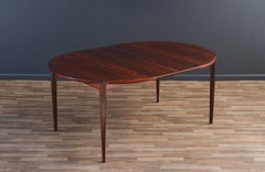 Sapientemente restaurato - Tavolo da pranzo in palissandro espandibile Henry Rosengren Model-38