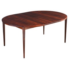 Expertly Restored - Henry Rosengren Model-38 Expanding Rosewood Dining Table