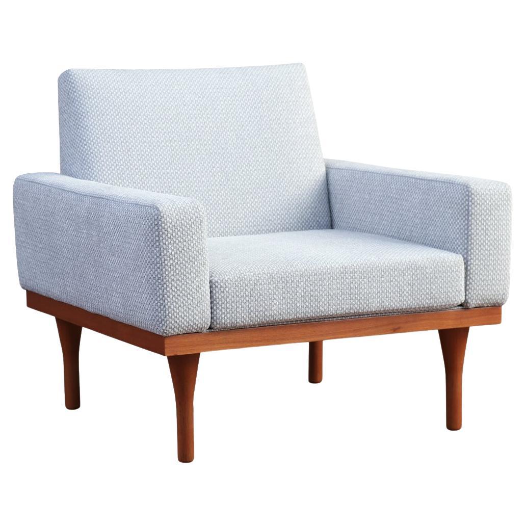 Fachmännisch restauriert - Illum Wikkelsø "Australia" Lounge Chair für Søren Willadsen im Angebot