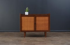Expertly Restored - Jack Cartwright Cabinet w/ Cane Doors for Founders