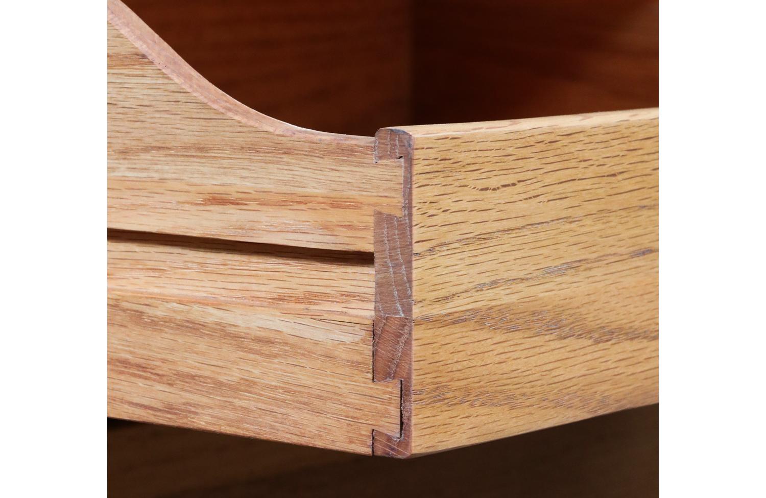 Expertly Restored-Jack Cartwright Gentlemen's Wardrobe Dressing Cabinet w/Mirror For Sale 3