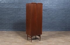 Expertly Restored-Jack Cartwright Gentlemen's Wardrobe Dressing Cabinet w/Mirror