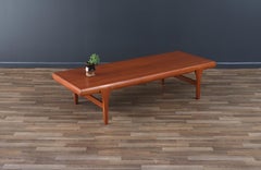 Sapientemente restaurato - Tavolino allungabile in teak di Johannes Andersen